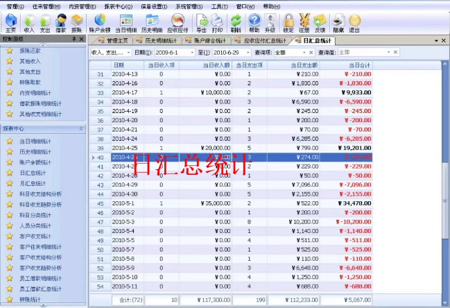 Financiële boekhoudsoftware V4.32 Inkomsten en uitgaven Rekeningen vorderingen en betalingsverplichtingen Terugbetaling leningen Kassierbeheer Boekhoudbeheer(图3)